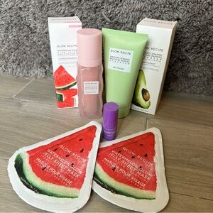 Glow Recipe Moisturizer Cream Cleanser Jelly Mask Retinol Bundle